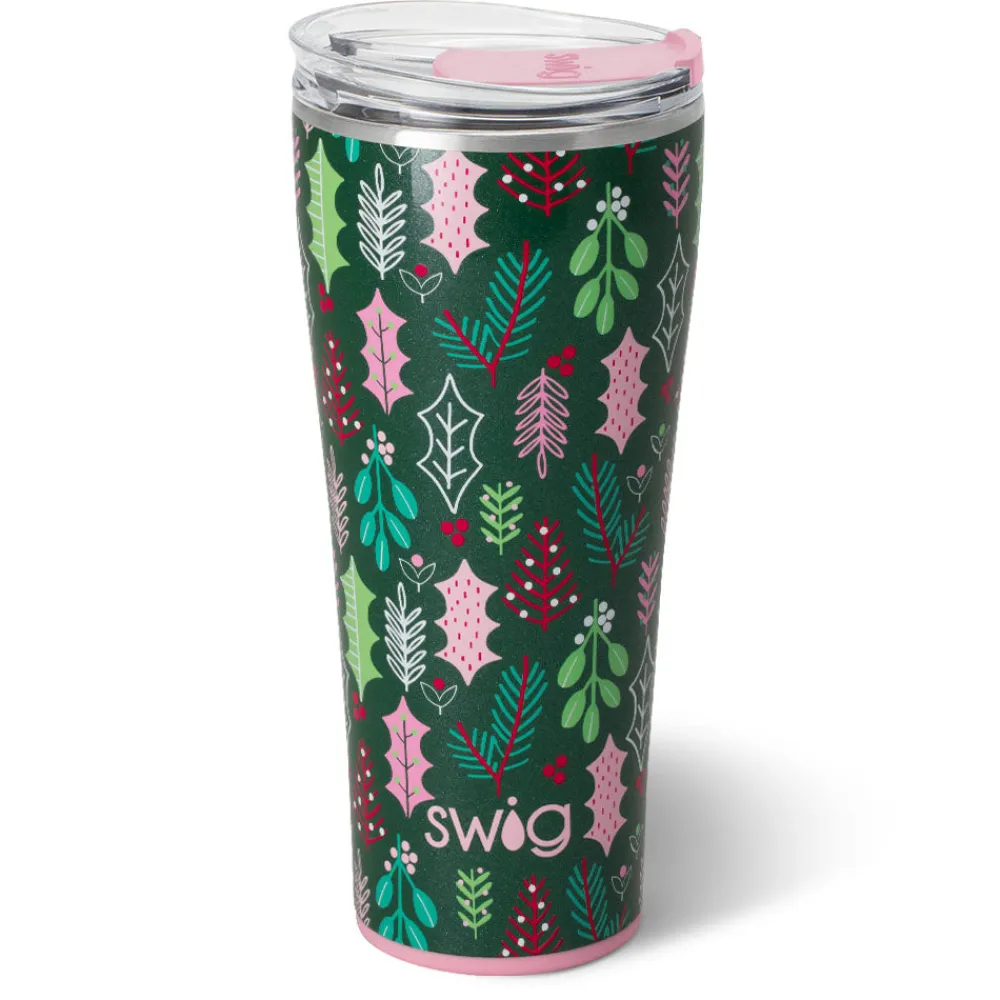 Swig Life Tumblers New Sizes!|Merry Mistletoe^Merry Mistletoe Tumbler 32oz