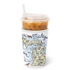 Swig Life Drink Coolies New Sizes!^Michigan Medium Iced Cup Coolie
