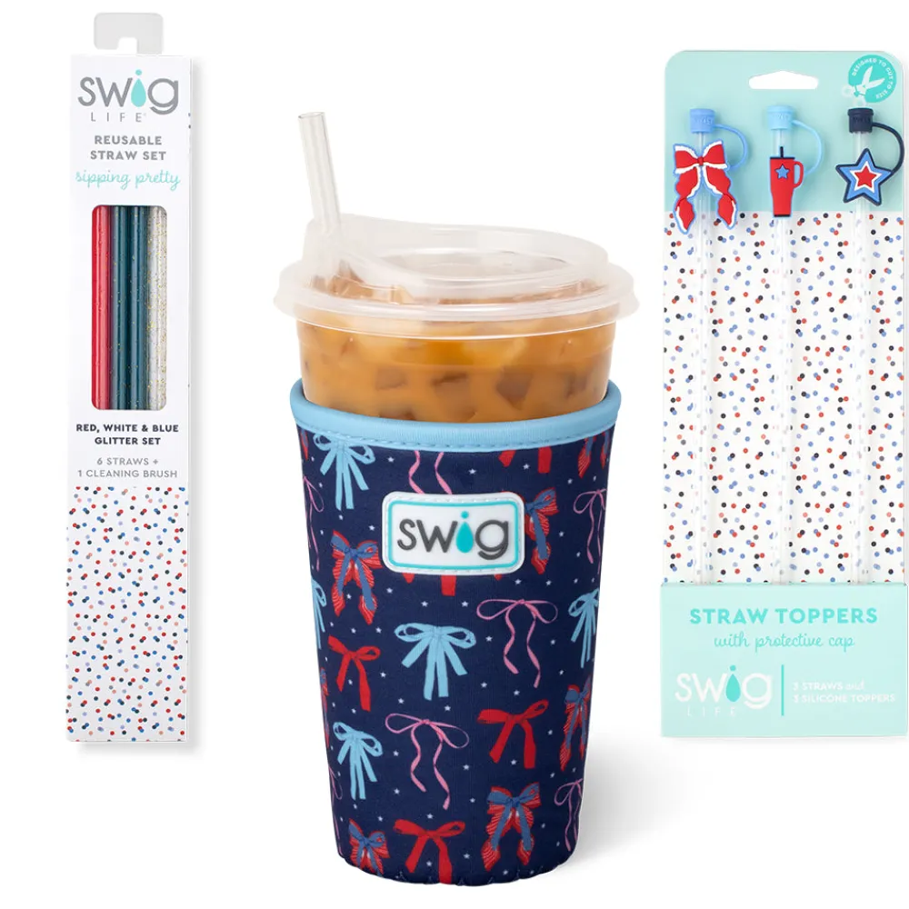 Swig Life Drink Coolies New Sizes!|Miss Independence^Miss Independence Accessory Bundle