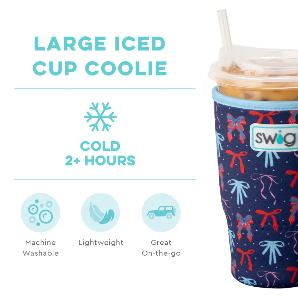 Swig Life Drink Coolies New Sizes!|Miss Independence^Miss Independence Large Iced Cup Coolie