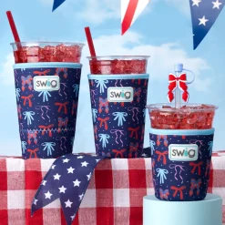 Swig Life Drink Coolies New Sizes!|Miss Independence^Miss Independence Large Iced Cup Coolie
