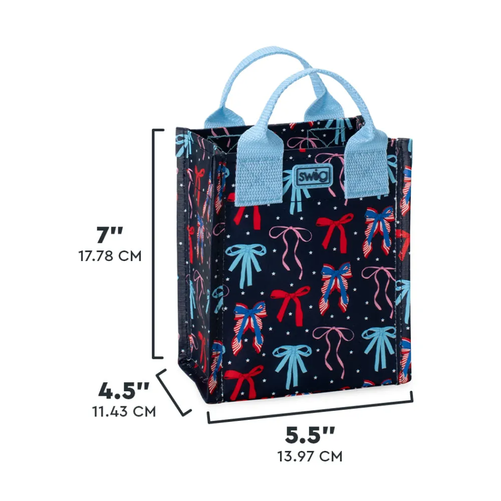 Swig Life Reusable Gift Bags|Miss Independence^Miss Independence Mini Reusable Gift Bag