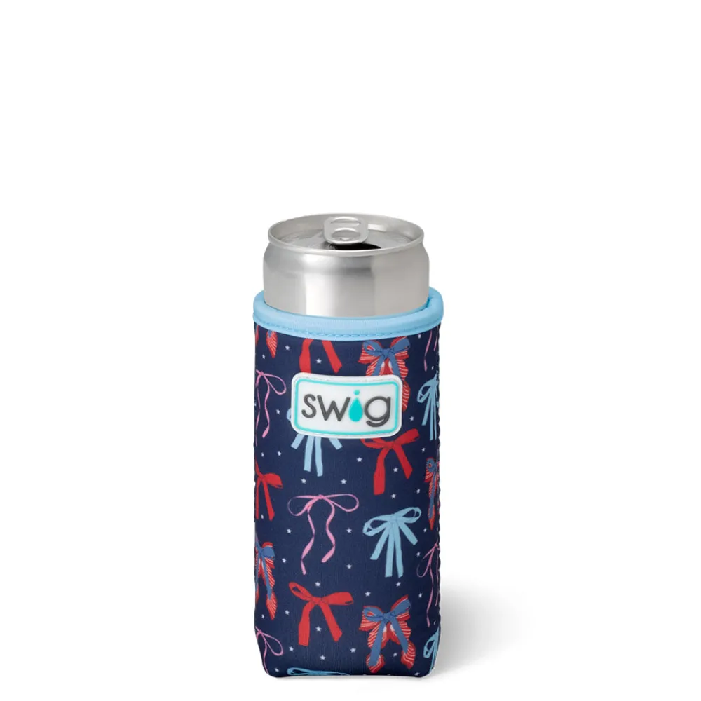 Swig Life Drink Coolies New Sizes!|Miss Independence^Miss Independence Slim Can Coolie