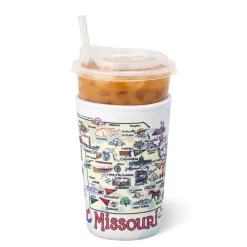 Swig Life Drink Coolies New Sizes!^Missouri Medium Iced Cup Coolie
