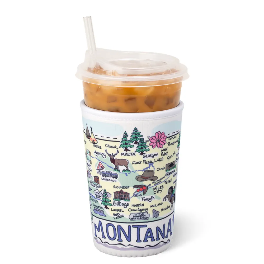Swig Life Drink Coolies New Sizes!^Montana Medium Iced Cup Coolie