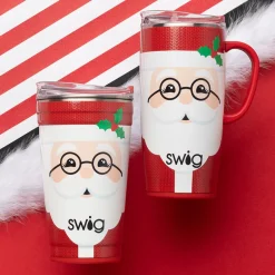 Swig Life Tumblers New Sizes!|Mr. Claus^Mr. Claus Party Cup 24oz