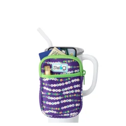 Swig Life Travel Mugs|Drinking Buddies^My Mardi Era Mega Mug Pouch