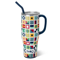 Swig Life Tumblers New Sizes!|Travel Mugs^Nauti Girl 40oz Mega Mug with Handle -