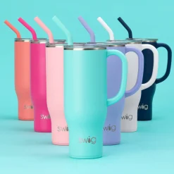 Swig Life Tumblers New Sizes!|Travel Mugs^Navy Mega Mug 30oz