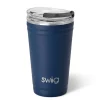Swig Life Tumblers New Sizes!|Solids^Navy 24oz Insulated Party Cup -