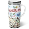 Swig Life Travel Mugs^Nebraska Travel Mug 22oz