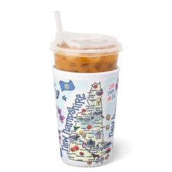 Swig Life Drink Coolies New Sizes!^New Hampshire Medium Iced Cup Coolie