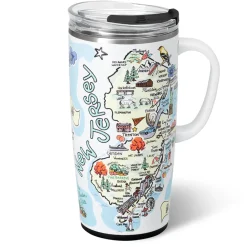 Swig Life Travel Mugs^New Jersey Travel Mug 22oz