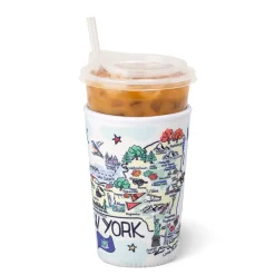 Swig Life Drink Coolies New Sizes!^New York Medium Iced Cup Coolie