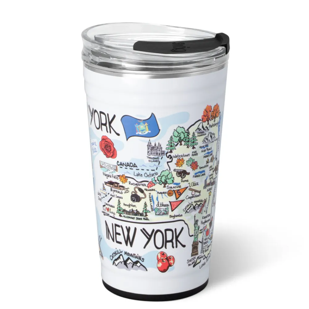 Swig Life Tumblers New Sizes!^New York Party Cup 24oz