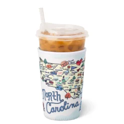 Swig Life Drink Coolies New Sizes!^North Carolina Medium Iced Cup Coolie