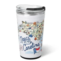 Swig Life Tumblers New Sizes!^North Carolina Party Cup 24oz