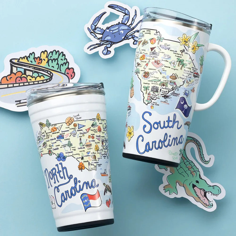 Swig Life Tumblers New Sizes!^North Carolina Party Cup 24oz