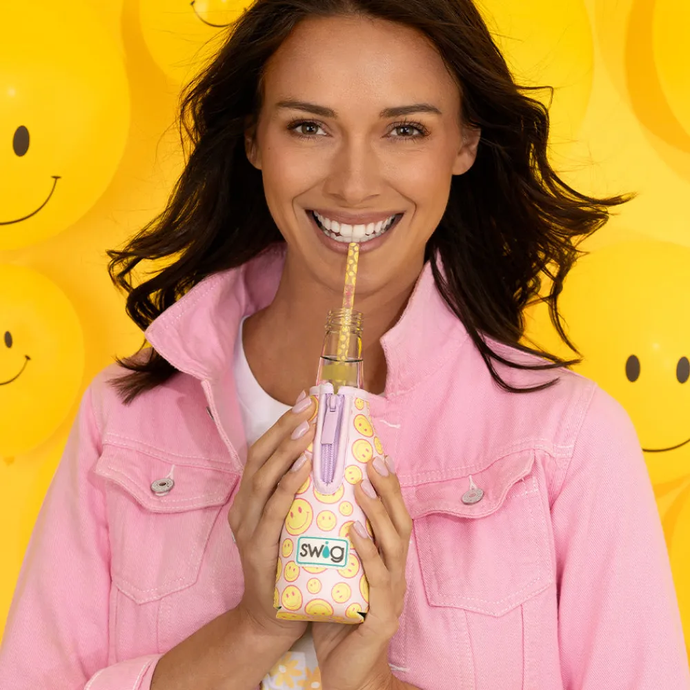 Swig Life Drink Coolies New Sizes!|Oh Happy Day^Oh Happy Day Bottle Coolie -