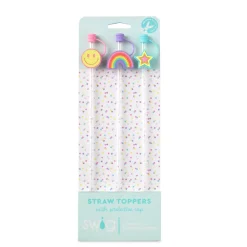 Swig Life Lids, Straws + More|Oh Happy Day^Oh Happy Day Straw Topper Set -