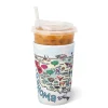 Swig Life Drink Coolies New Sizes!^Oklahoma Medium Iced Cup Coolie