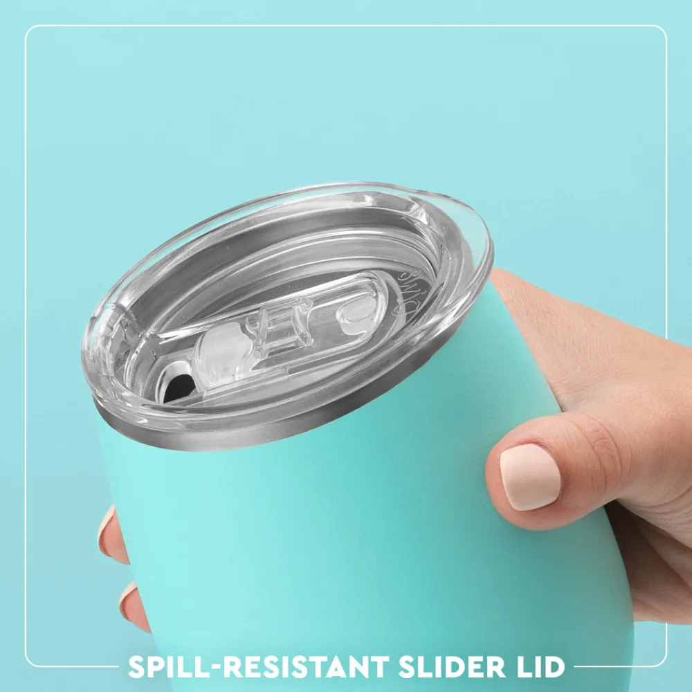 Swig Life Wine + Cocktails|Solids^Olive Stemless Wine Cup (14oz) -