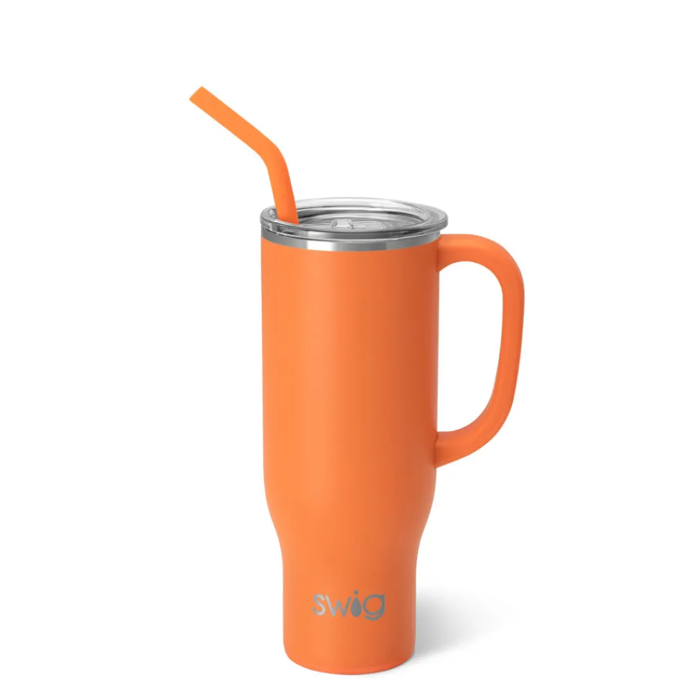 Swig Life Tumblers New Sizes!|Travel Mugs^Orange Mega Mug 30oz