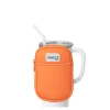 Swig Life Travel Mugs|Drinking Buddies^Orange Mega Mug Pouch