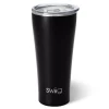 Swig Life Tumblers New Sizes!|Solids^32oz Matte Black Insulated Stainless Steel Tumbler -
