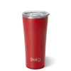 Swig Life Tumblers New Sizes!|Solids^22oz Matte Crimson Red Insulated Tumbler -