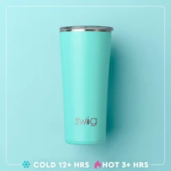 Swig Life Tumblers New Sizes!|Solids^22oz Matte White Insulated Tumbler -