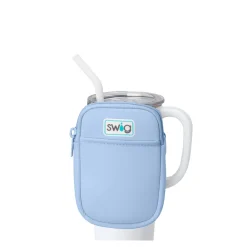 Swig Life Travel Mugs|Drinking Buddies^Periwinkle Mega Mug Pouch