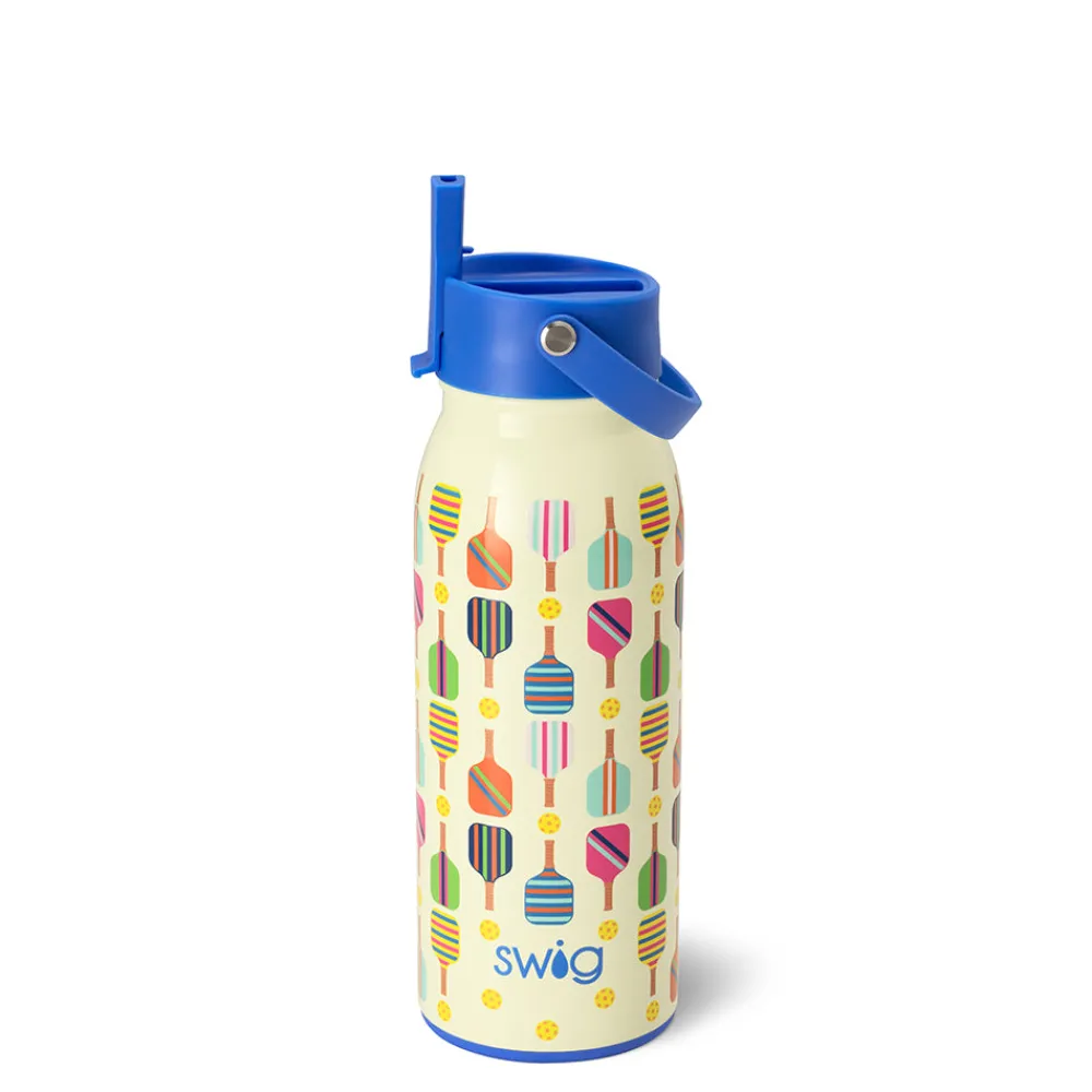 Swig Life Water Bottles|Pickleball^Pickleball Flip + Sip Bottle 36oz