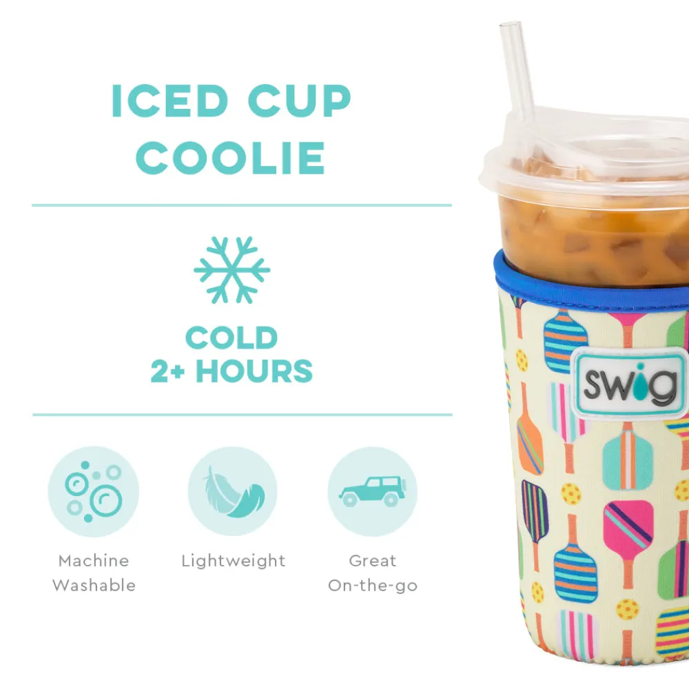 Swig Life Drink Coolies New Sizes!|Pickleball^Pickleball Medium Iced Cup Coolie
