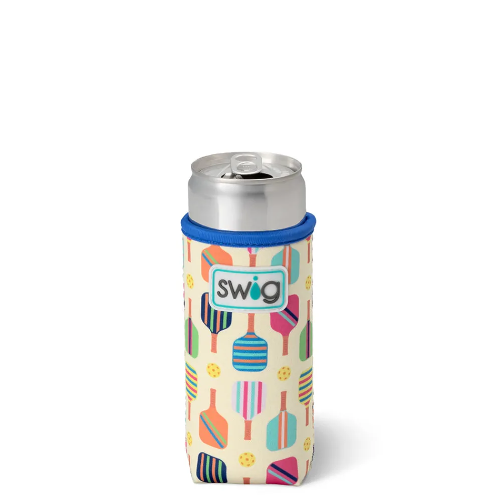 Swig Life Drink Coolies New Sizes!|Pickleball^Pickleball Slim Can Coolie