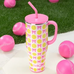 Swig Life Tumblers New Sizes!|Travel Mugs^Pitch Hit Run Mega Mug 40oz