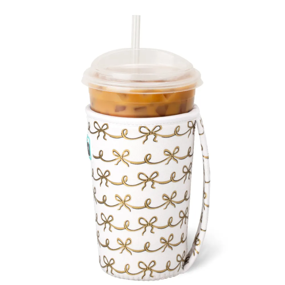 Swig Life Drink Coolies New Sizes!|Shimmers^Pretty In Pearl Medium Iced Cup Coolie