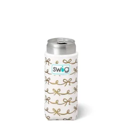 Swig Life Drink Coolies New Sizes!|Shimmers^Pretty In Pearl Slim Can Coolie