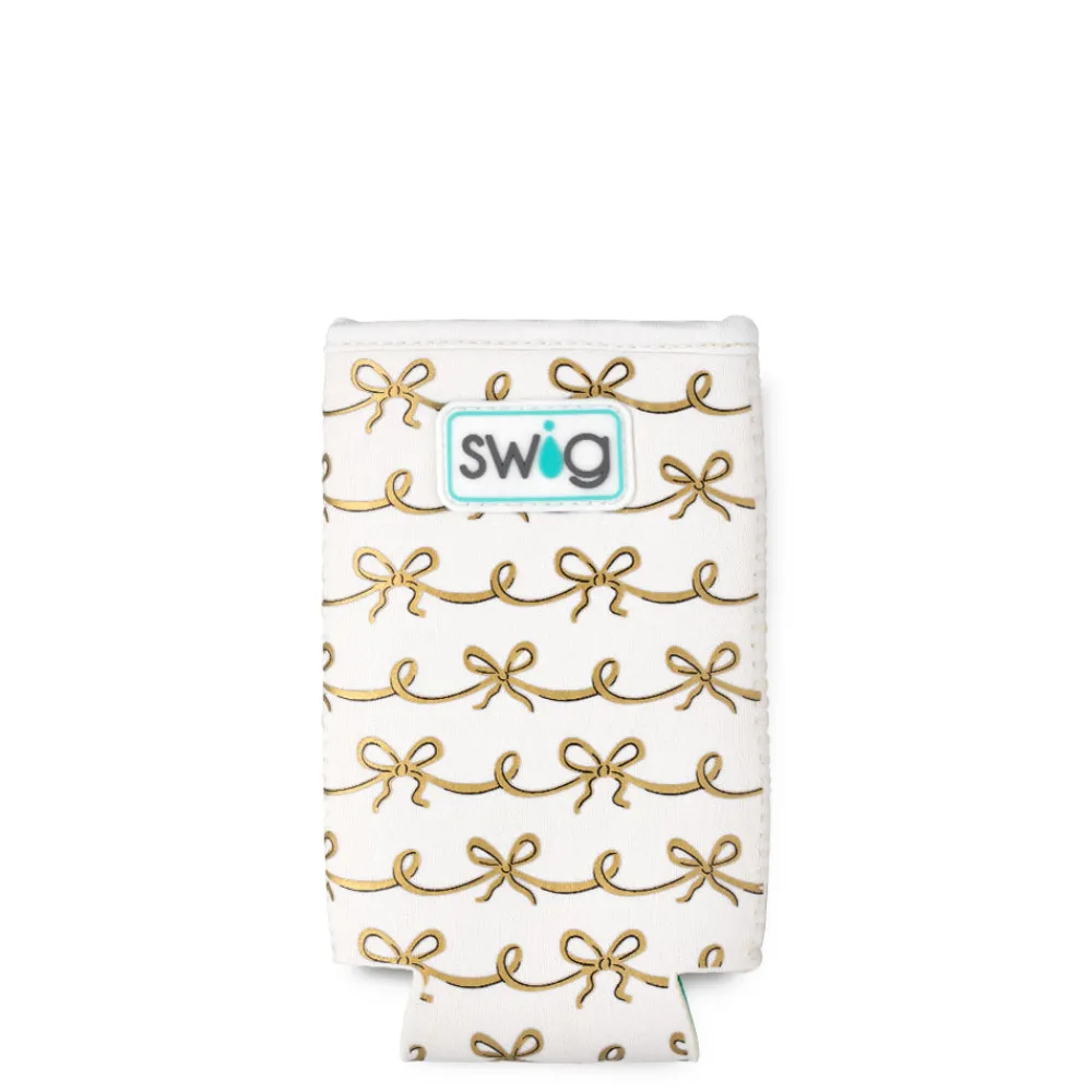 Swig Life Drink Coolies New Sizes!|Shimmers^Pretty In Pearl Slim Can Coolie