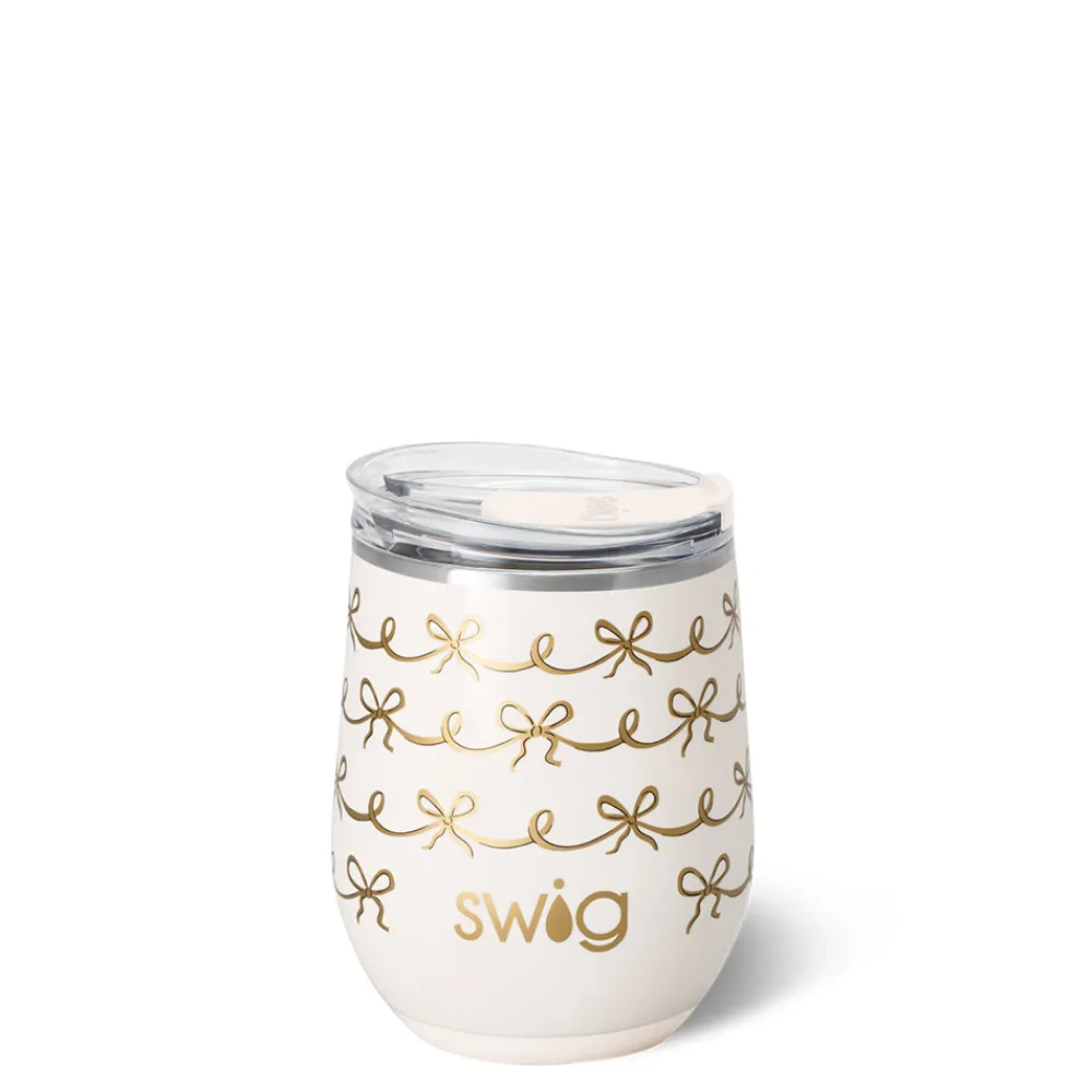 Swig Life Wine + Cocktails|Shimmers^Pretty In Pearl Stemless Wine 12oz