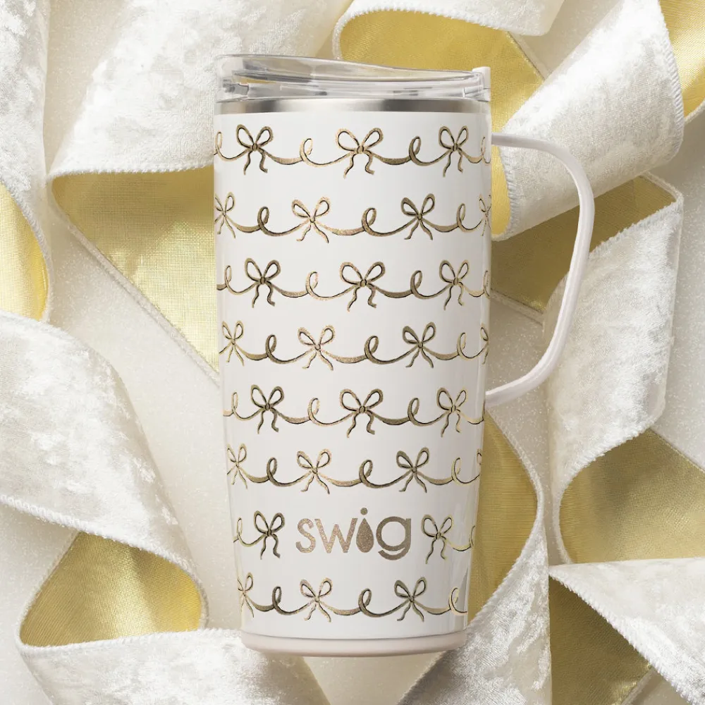Swig Life Travel Mugs|Shimmers^Pretty In Pearl Travel Mug 22oz