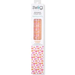 Swig Life Lids, Straws + More|Pumpkins And Bows Best Seller!^Pumpkins and Bows Reusable Straw Set
