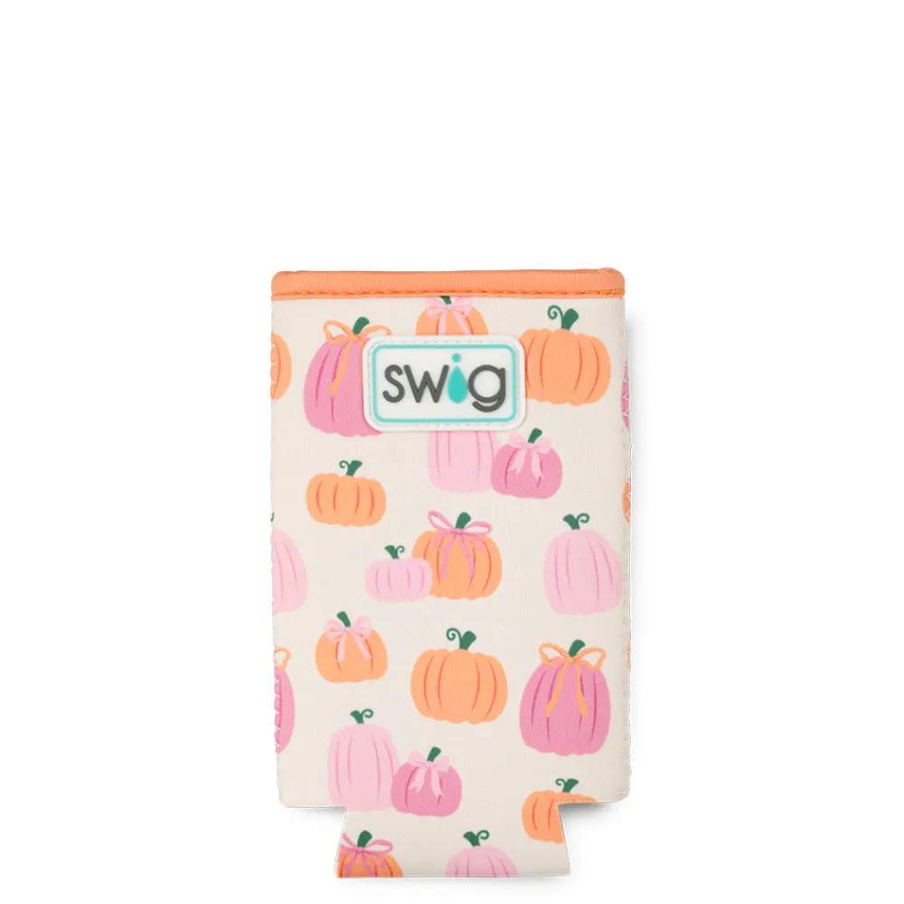 Swig Life Drink Coolies New Sizes!|Pumpkins And Bows Best Seller!^Pumpkins and Bows Slim Can Coolie