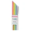 Swig Life Lids, Straws + More|Garden Party^Rainbow Glitter Reusable Straw Set -