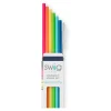 Swig Life Lids, Straws + More^Rainbow Reusable Straw Set -