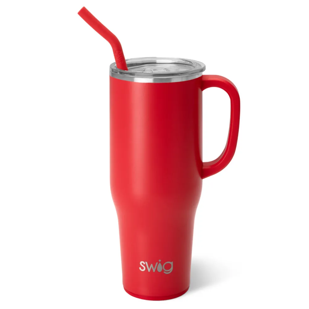 Swig Life Tumblers New Sizes!|Travel Mugs^Red Mega Mug 40oz