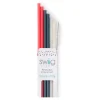 Swig Life Lids, Straws + More|All American^Red, White & Blue Glitter Straw Set -