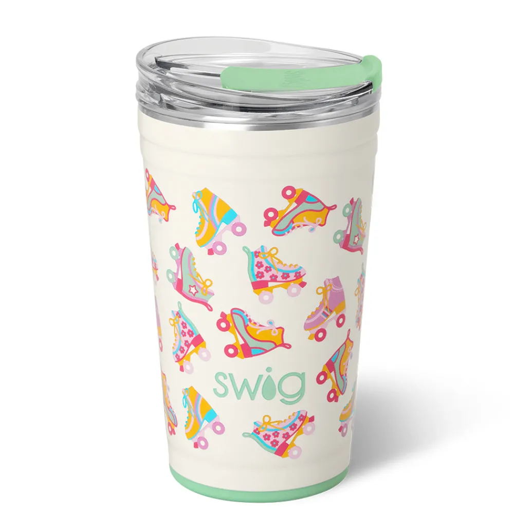Swig Life Tumblers New Sizes!|Roller Rink^Roller Rink Party Cup 24oz