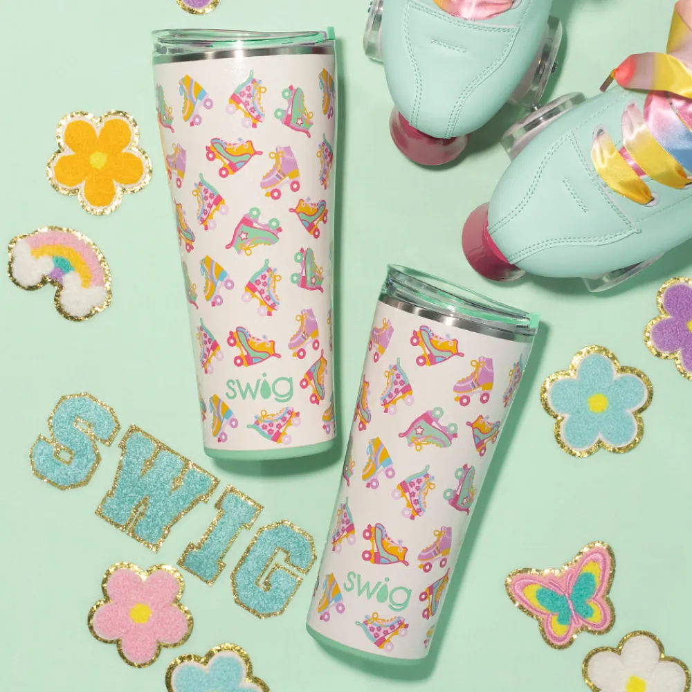 Swig Life Tumblers New Sizes!|Roller Rink^Roller Rink Tumbler 22oz