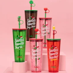 Swig Life Santa's Favorites|Santa's Favorite Grandma^Santa's Favorite Grandma Plastic Tumbler 24oz